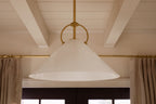 KOHLER K-32261-PE01-2GL Kernen By Studio Mcgee 18" Pendant - Brushed Moderne Brass
