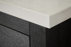 KOHLER K-40641-BD1-WEK Kresla 60" Bathroom Vanity Cabinet With Sinks And Quartz Top - Light Oak