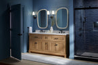 KOHLER K-29264-BD1-DWG Charlemont 72" Bathroom Vanity Cabinet With Sinks And Quartz Top - Ferrous Grey