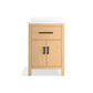 KOHLER K-40637-BD1-WEK Kresla 24" Bathroom Vanity Cabinet With Sink And Quartz Top In Light Oak