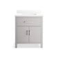 KOHLER K-40638-BD1-AGA Kresla 30" Bathroom Vanity Cabinet With Sink And Quartz Top In Atmos Grey