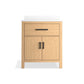 KOHLER K-40638-BD1-WEK Kresla 30" Bathroom Vanity Cabinet With Sink And Quartz Top In Light Oak