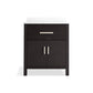 KOHLER K-40638-BD1-BWK Kresla 30" Bathroom Vanity Cabinet With Sink And Quartz Top In Carbon Oak