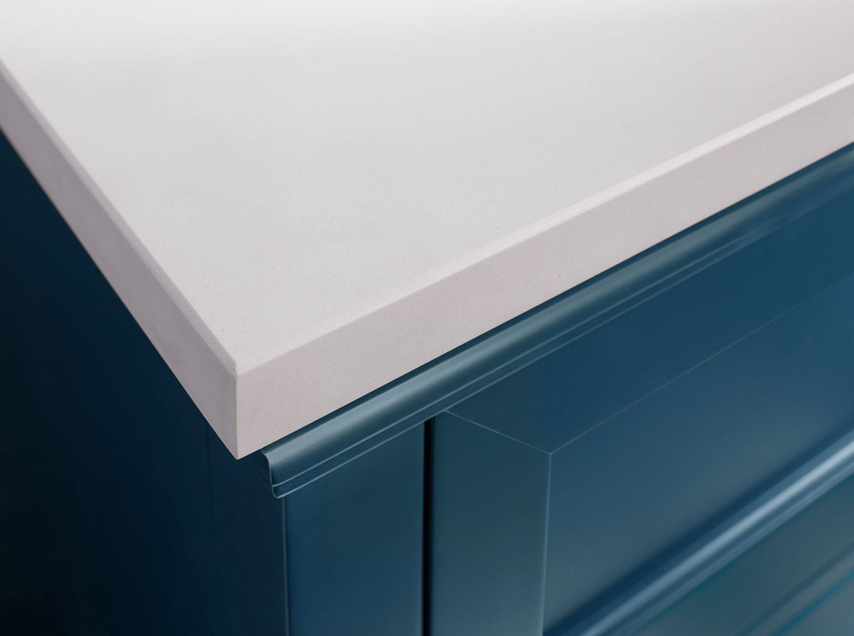 KOHLER K-29260-BD1-TDB Charlemont 30" Bathroom Vanity Cabinet With Sink And Quartz Top - Tidal Blue