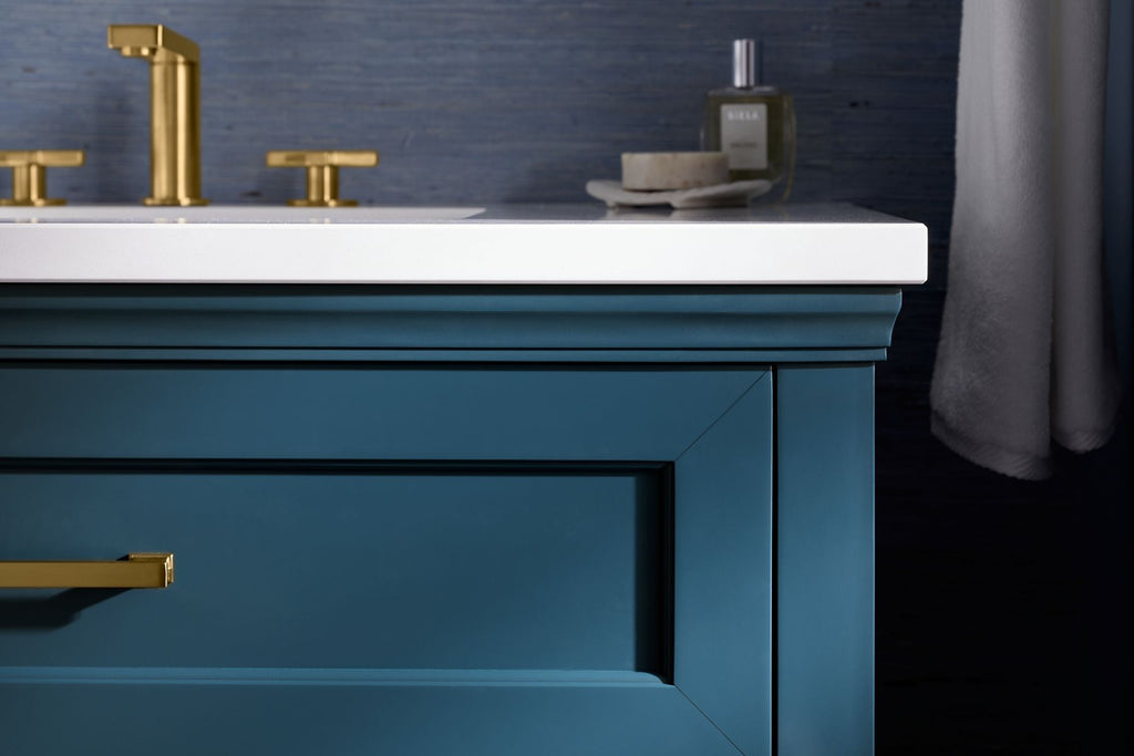 KOHLER K-29260-BD1-TDB Charlemont 30" Bathroom Vanity Cabinet With Sink And Quartz Top - Tidal Blue