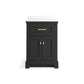 KOHLER K-29259-BD1-DWG Charlemont 24" Bathroom Vanity Cabinet With Sink And Quartz Top In Ferrous Grey