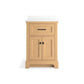 KOHLER K-29259-BD1-WEK Charlemont 24" Bathroom Vanity Cabinet With Sink And Quartz Top In Light Oak