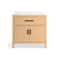 KOHLER K-40639-BD1-WEK Kresla 36" Bathroom Vanity Cabinet With Sink And Quartz Top In Light Oak