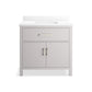 KOHLER K-40639-BD1-AGA Kresla 36" Bathroom Vanity Cabinet With Sink And Quartz Top In Atmos Grey