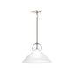 KOHLER K-32261-PE01-SNL Kernen By Studio Mcgee 18" Pendant In Polished Nickel