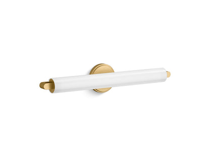 KOHLER K-32631-SCLED-2GL Crue 24" LED bath bar - Brushed Moderne Brass