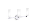 KOHLER K-35874-SC03-CPL Crue Three-Light Sconce - Polished Chrome