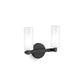 KOHLER K-35873-SC02-BLL Crue Two-Light Sconce In Matte Black