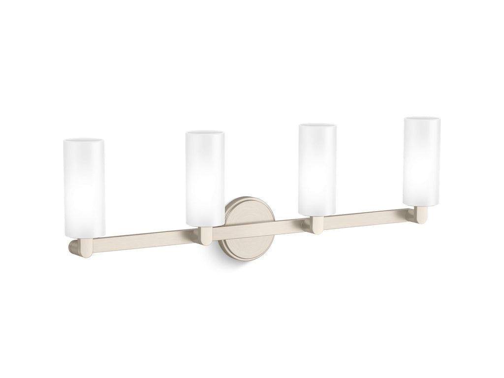 KOHLER K-35875-SC04-BNL Crue Four-Light Sconce - Brushed Nickel