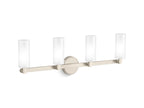 KOHLER K-35875-SC04-BNL Crue Four-Light Sconce - Brushed Nickel