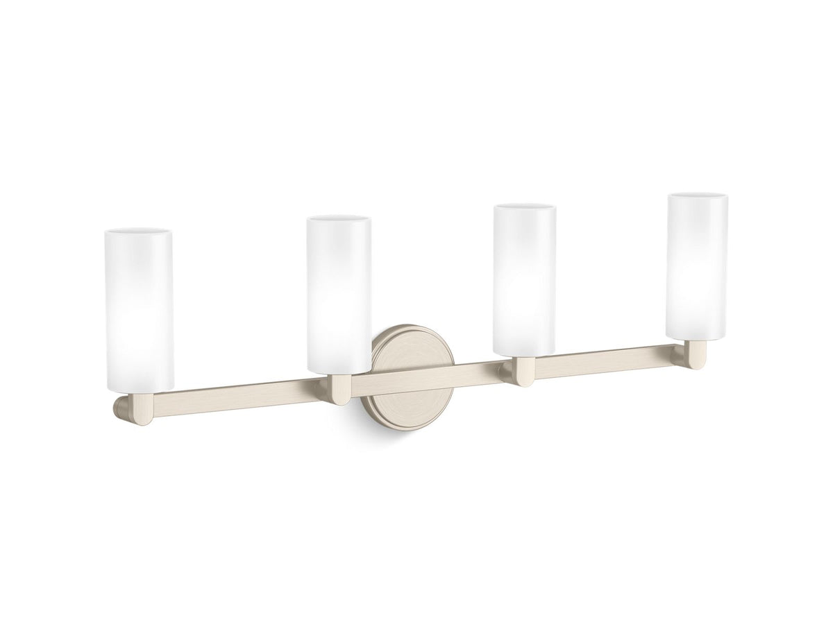 KOHLER K-35875-SC04-BNL Crue Four-Light Sconce - Brushed Nickel