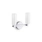 KOHLER K-35873-SC02-CPL Crue Two-Light Sconce In Polished Chrome