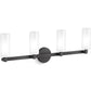 KOHLER K-35875-SC04-BLL Crue Four-Light Sconce In Matte Black