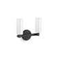 KOHLER K-35873-SC02-BLL Crue Two-Light Sconce In Matte Black