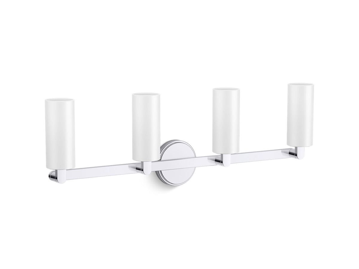 KOHLER K-35875-SC04-CPL Crue Four-Light Sconce - Polished Chrome