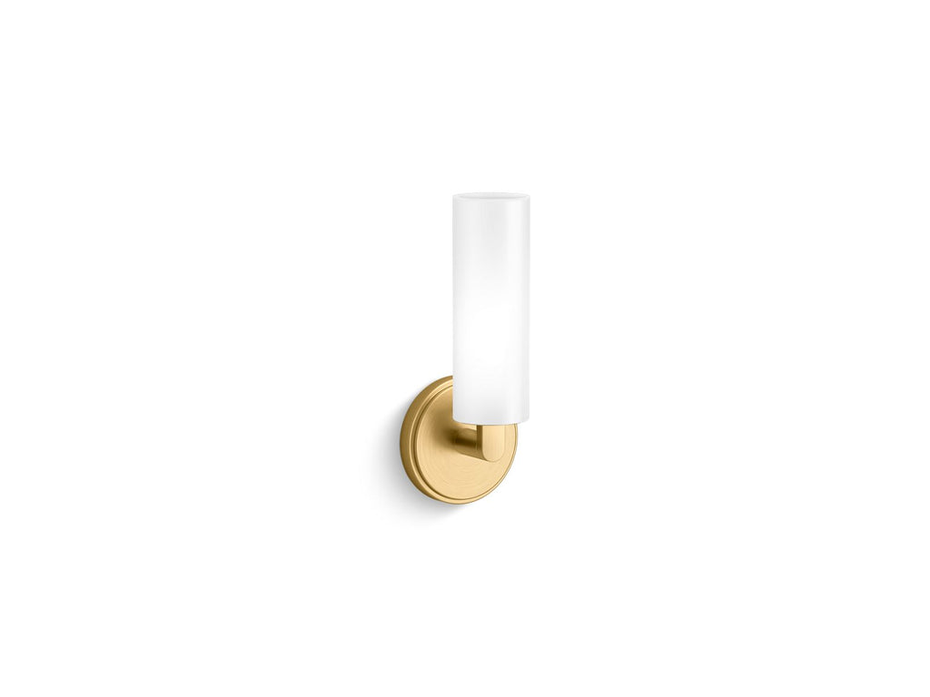 KOHLER K-35872-SC01-2GL Crue One-Light Sconce - Brushed Moderne Brass