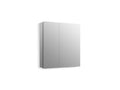 KOHLER K-56003-NA Embark Premium Xl 25" X 26" Rectangular Two-Door Medicine Cabinet