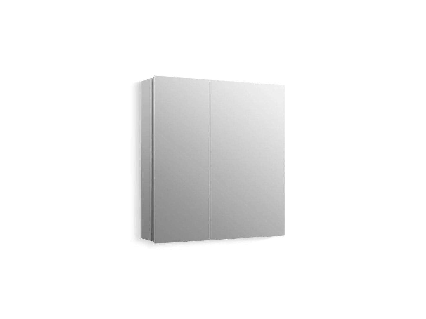 Kohler K-56003-NA Embark Premium Xl 25 In. X 26 In. Rectangular Two-Door Medicine Cabinet