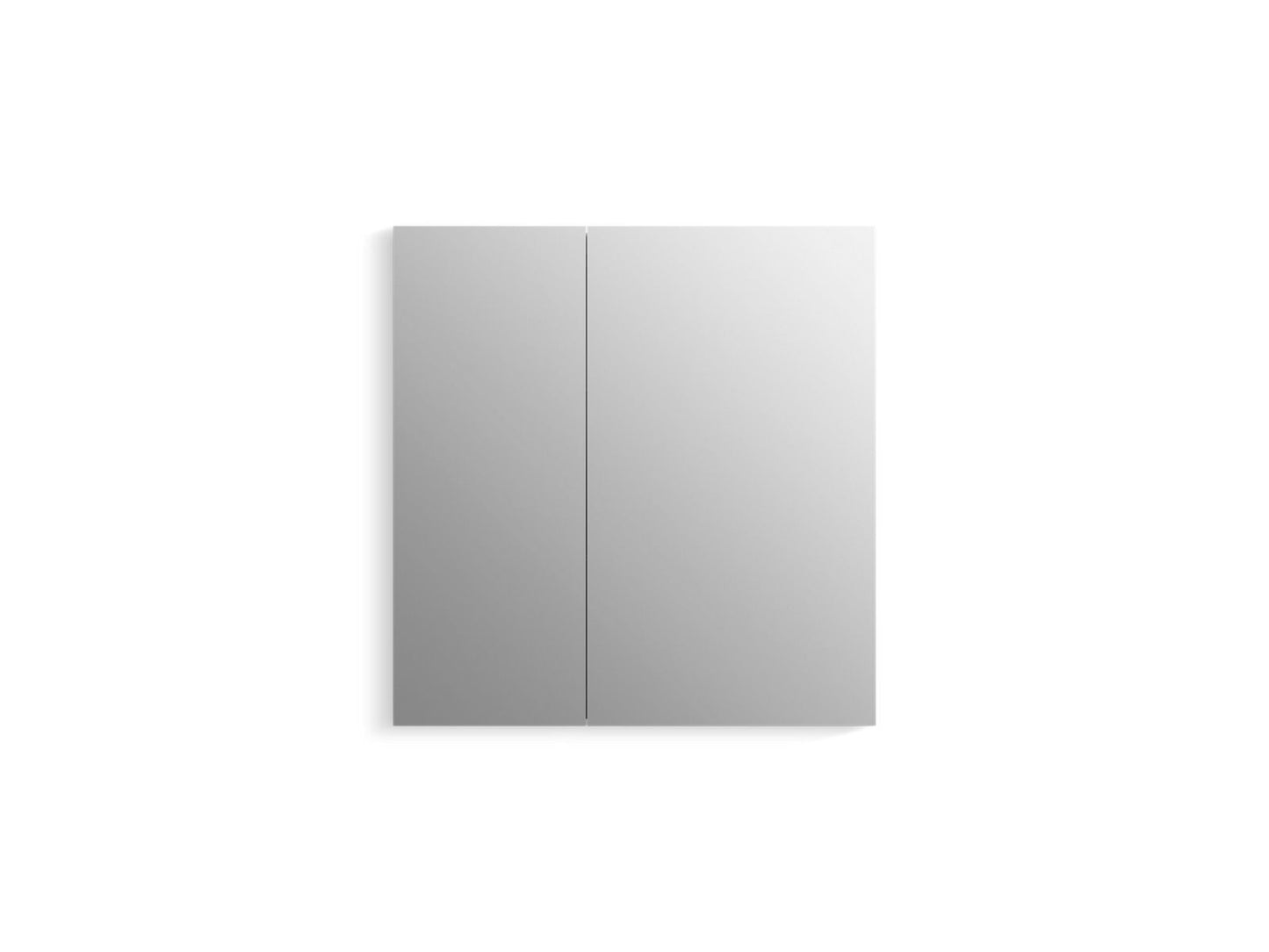 Kohler K-56003-NA Embark Premium Xl 25 In. X 26 In. Rectangular Two-Door Medicine Cabinet