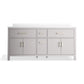 KOHLER K-40642-BD1-AGA Kresla 72" Bathroom Vanity Cabinet With Sinks And Quartz Top In Atmos Grey