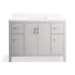 KOHLER K-40640-BD1-AGA Kresla 48" Bathroom Vanity Cabinet With Sink And Quartz Top In Atmos Grey