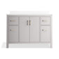 KOHLER K-40640-BD1-AGA Kresla 48" Bathroom Vanity Cabinet With Sink And Quartz Top In Atmos Grey