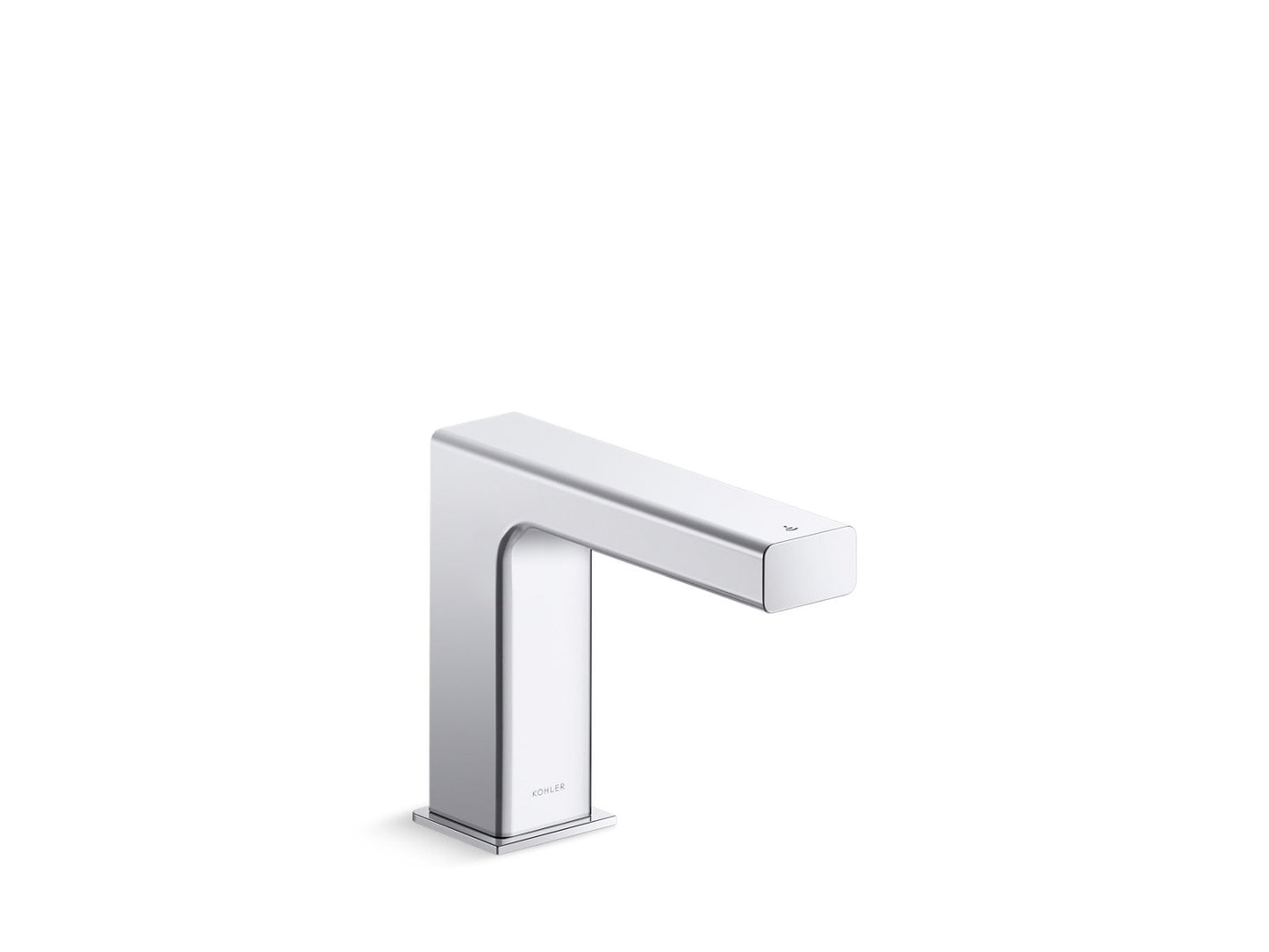 KOHLER K-P103S36-SBNA-CP Strayt Touchless Single-Hole Lavatory Faucet With Kinesis Sensor Technology, Ac-Powered, Less Drain, 0.5 Gpm, Project Pack In Polished Chrome