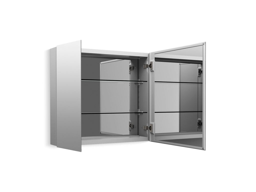 KOHLER K-56004-NA Embark Premium Xl 30" X 26" Rectangular Two-Door Medicine Cabinet