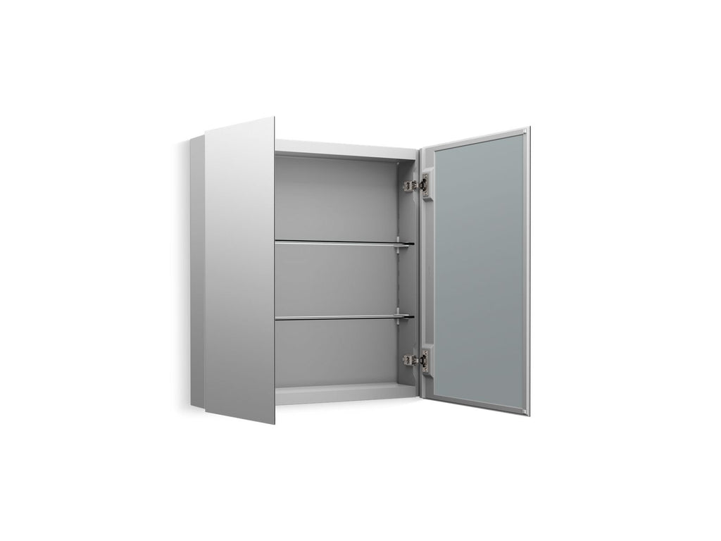 KOHLER K-55063-NA Embark Slim 25" X 26" Rectangular Two-Door Medicine Cabinet