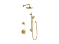 KOHLER K-26914-Y-2MB Awaken Showering Kit, 2.5 Gpm - Vibrant Brushed Moderne Brass