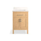 Kohler K-39603-ASB-WEK Hadron 24 In. Bathroom Vanity Cabinet With Sink And Quartz Top In Light Oak