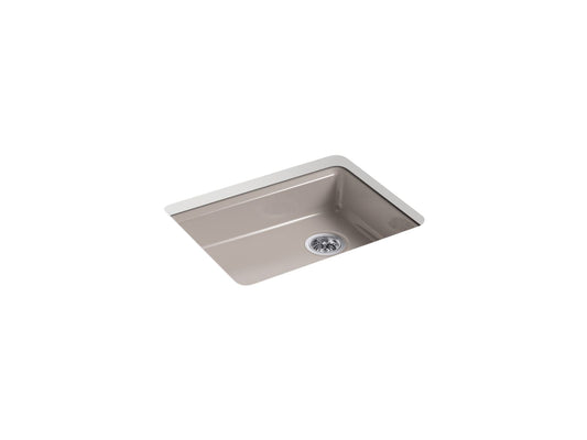 KOHLER K-5479-5U-TRF Riverby 25" Undermount Single-Bowl Kitchen Sink In Truffle