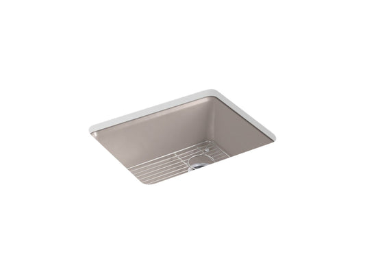 KOHLER K-5872-5UA1-TRF Riverby 25" Undermount Single-Bowl Kitchen Sink In Truffle