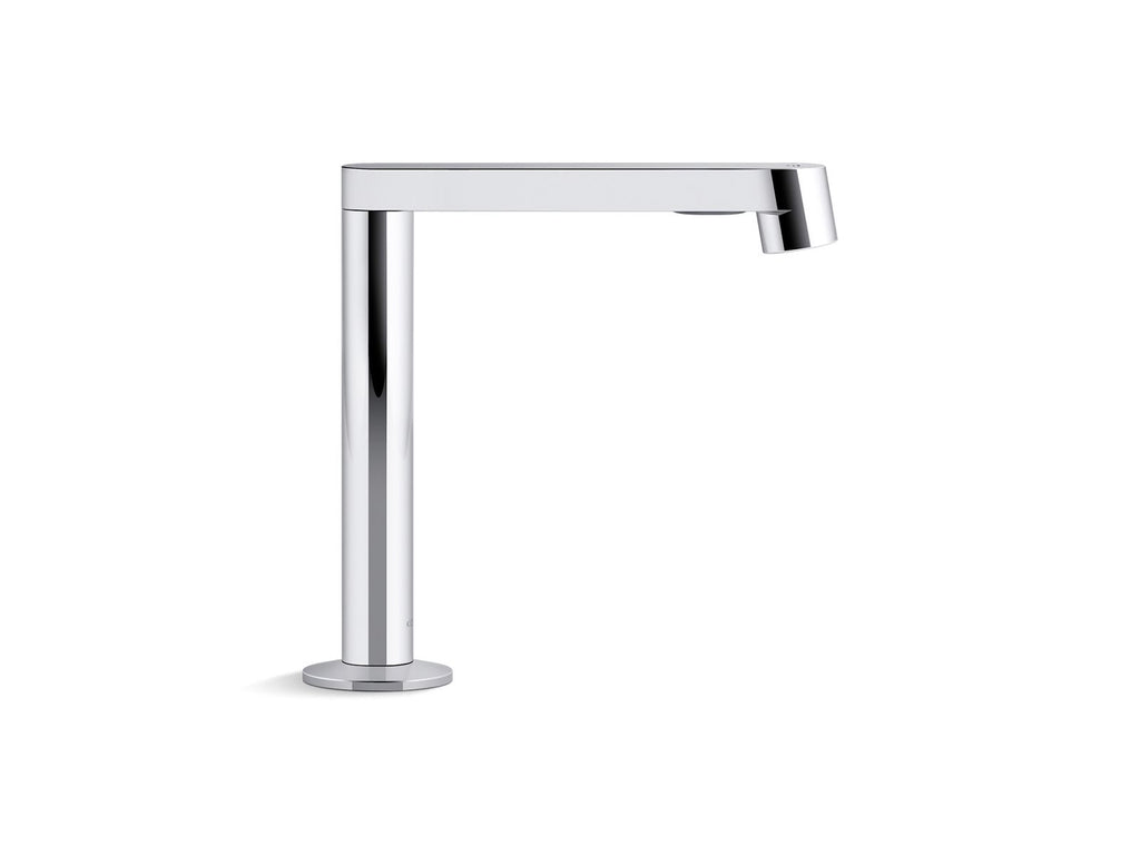 KOHLER K-104M36-SANA-CP Components Touchless Single-Hole Lavatory Faucet With Kinesis Sensor Technology, Dc-Powered, 0.5 Gpm - Polished Chrome