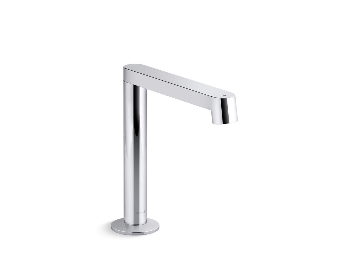 KOHLER K-104M37-SANA-CP Components Touchless Single-Hole Lavatory Faucet With Kinesis Sensor Technology And Temperature Mixer, Dc-Powered, 0.5 Gpm - Polished Chrome