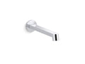 KOHLER K-123M36-SANA-CP Components Touchless Wall-Mount Lavatory Faucet With Kinesis Sensor Technology, Ac-Powered, 0.5 Gpm - Polished Chrome