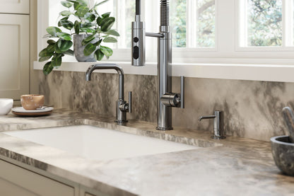 KOHLER K-35761-VS Purist Soap/Lotion Dispenser - Vibrant Stainless