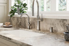 KOHLER K-22972-BL Crue Pull-Down Kitchen Sink Faucet With Three-Function Sprayhead - Matte Black