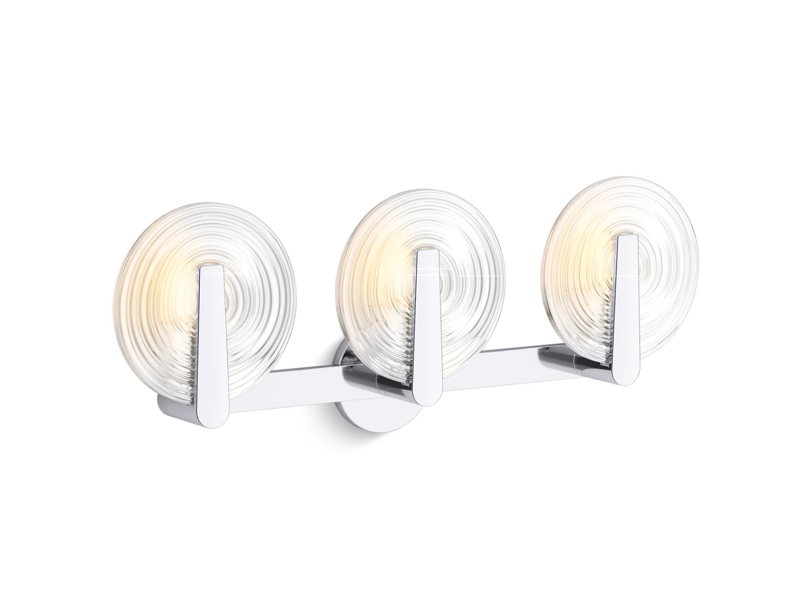 KOHLER K-38398-SC03S-BNL Hint Three-Light Sconce - Brushed Nickel