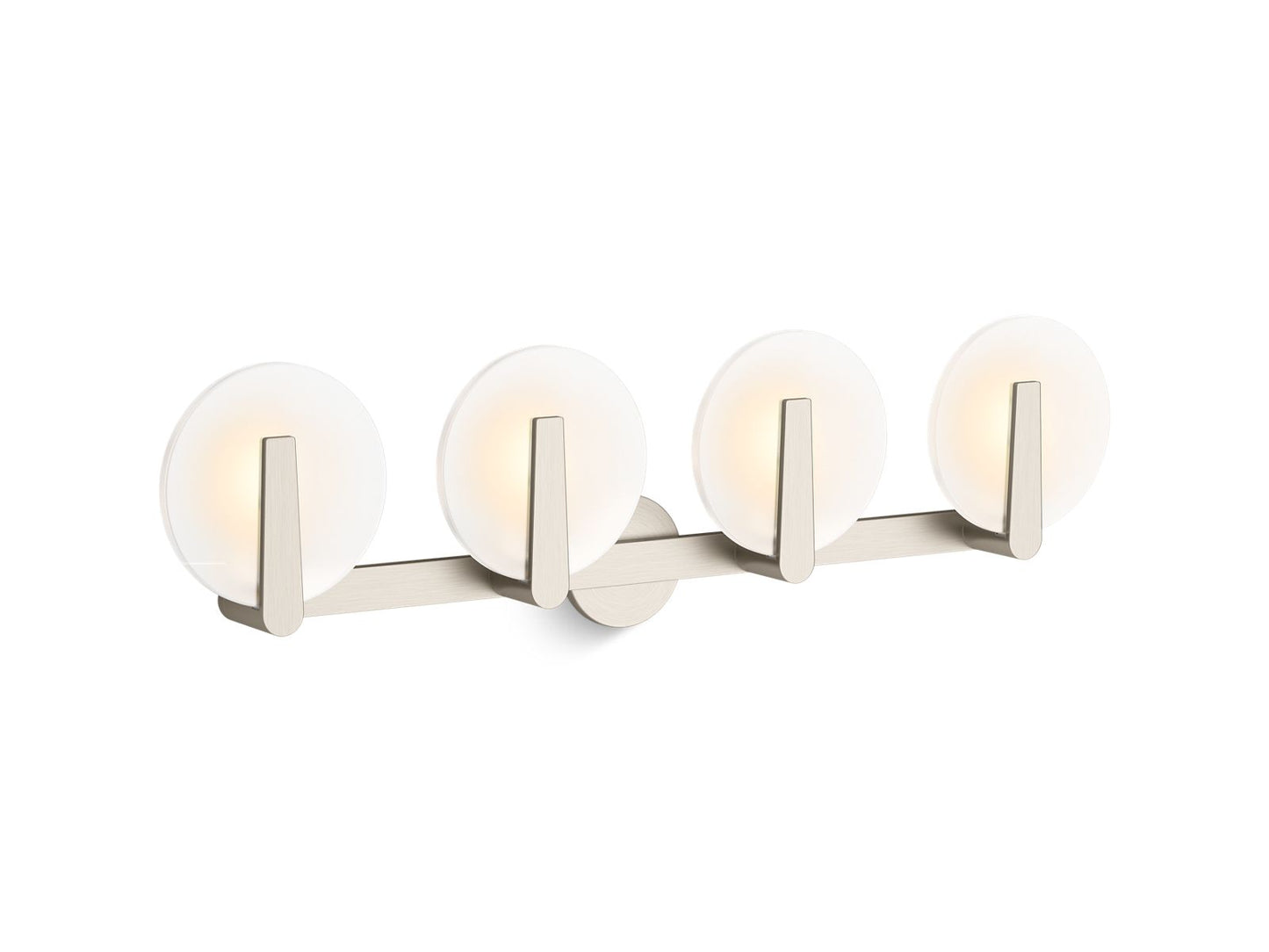 KOHLER K-38399-SC04-BNL Hint Four-Light Sconce In Brushed Nickel