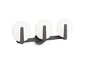 KOHLER K-38398-SC03-BLL Hint Three-Light Sconce - Matte Black