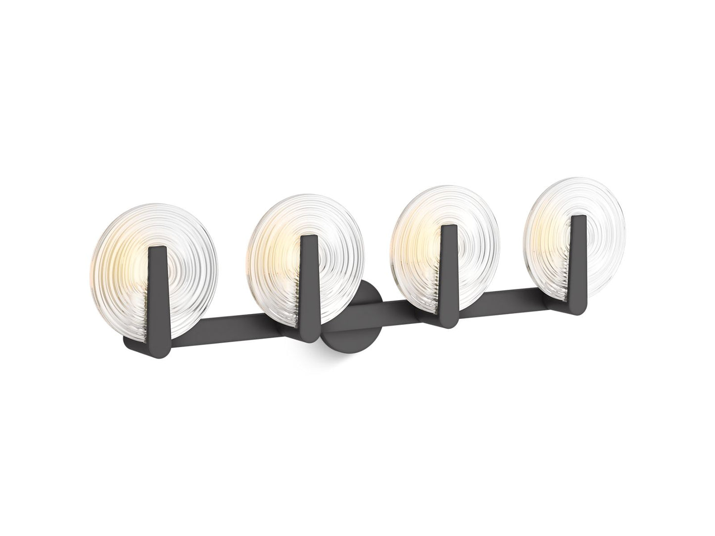 KOHLER K-38399-SC04S-BLL Hint Four-Light Sconce In Matte Black