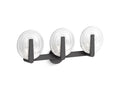 KOHLER K-38398-SC03S-BLL Hint Three-Light Sconce - Matte Black