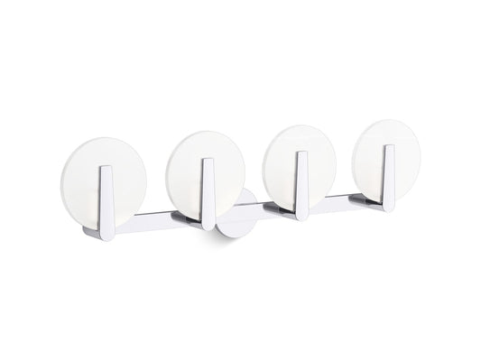 KOHLER K-38399-SC04-CPL Hint Four-light sconce - Polished Chrome