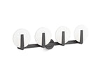 KOHLER K-38399-SC04-BLL Hint Four-Light Sconce - Matte Black